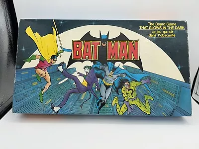 Vintage Batman The Board Game Chase Through Gotham City Glows In The Dark 1989 • $25