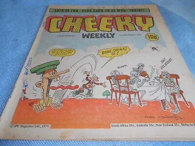 Vintage UK Comic - CHEEKY - 3rd November 1979 • £1.50