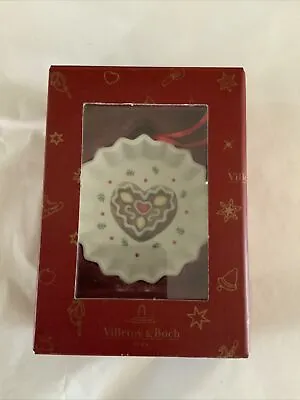 Villeroy And Boch Christmas Ornament Winter Bakery NIB • $12.99