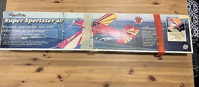 Great Planes Rc Airplane Kit Super Sportster 40 MKII • $260