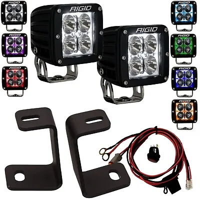 Rigid Radiance+ Pod RGBW LED A-PILLAR Light Kit Mount For 17-20 Ford F150 Raptor • $399.98