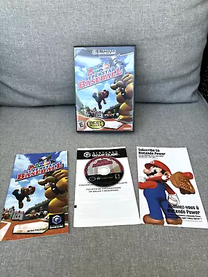 Mario Superstar Baseball (GameCube 2005) Complete Black Label Tested • $67.99