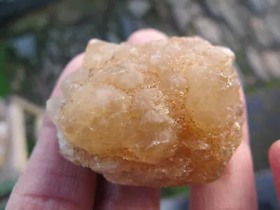 Citrine Quartz Crystal Natural Cluster Raw Rough Healing Money Natural Abundance • £13.99