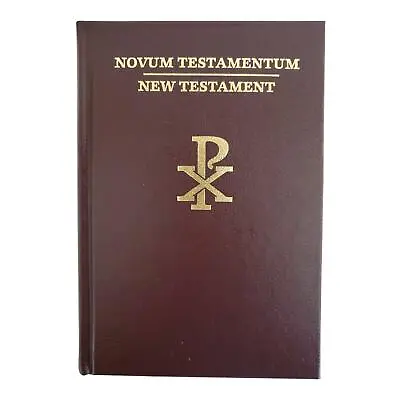Bible Latin / English The New Testament  Clementine Vulgate & Challoner Rheims  • $46