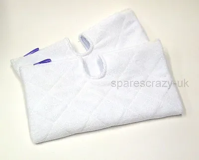 For Shark Liftaway Steam Pocket S3550 Microfibre Mop Cloth Cleaning Pads 2 Pk • £5.99