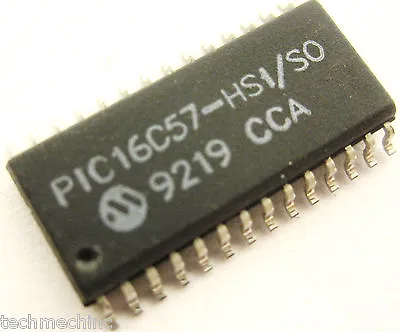 Genuine Microchip PIC16C57-HSI/SO 8-bit Microcontroller MCU 3KB 72 RAM 20 I/O • $5.69