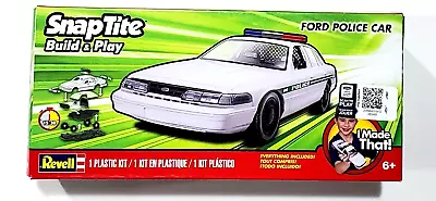 Snap Tite Build & Play Ford Police Car Revell Plastic Model Kit • $39.99