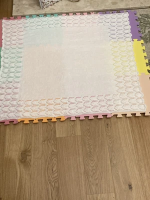 £40 • Buy Hand Knitted White Baby Shawl New Approx 36” X 36” 4 Ply