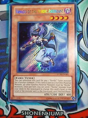 Yu-Gi-Oh! Vanadis Of The Nordic Ascendant STOR-EN081 Secret Rare Unlimited NM • $12