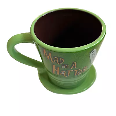 Disney Mad Hatter Mug Alice Wonderland Mad As A Hatter Tea Coffee Mug Cup • $25