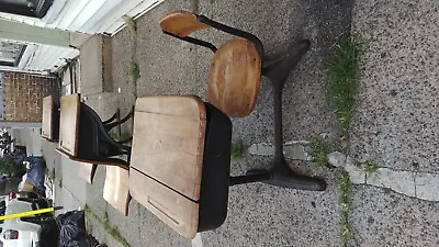 Burlington - Old Vintage School Desks • $50