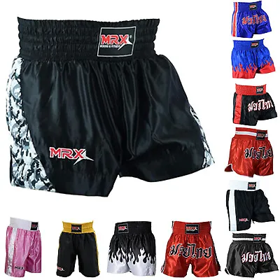 MRX MMA Boxing Shorts For Men Training Fighting Muay Thai UFC Kickboxing Short • $19.99