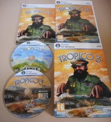 Tropico 3  (PC Game) 2009 Original DVD Case • $11.11
