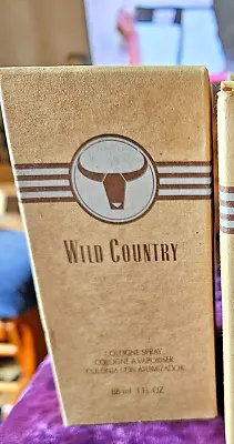 Avon Wild Country Cologne Spray For Men 88 Ml 3 Fl Oz. Vintage  NEW IN BOX • $19.99