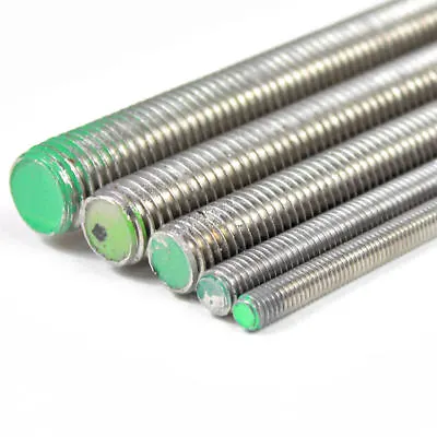 £7.99 • Buy Stainless Steel Threaded Bar 1000 Mm | A2 All Fully Thread Studding Rod Fastener