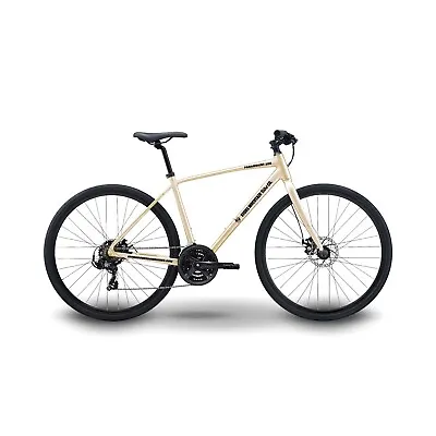 Paramount 100 Hybrid Bike 21-Speed Lightweight Aluminum Frame DISC BRAKES Beige  • $299.99