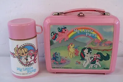 Vintage 1986 My Little Pony Lunchbox And Thermos • $25.95