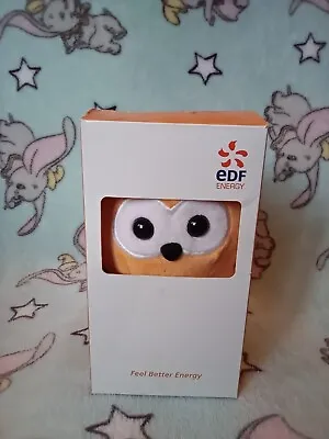Zingy Soft TOY EDF Energy Mascot TV Advert Soft Toy Beanie 8  Tall In Box • £50