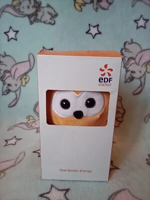 Zingy Soft TOY EDF Energy Mascot TV Advert Soft Toy Beanie 8  Tall In Box • £40