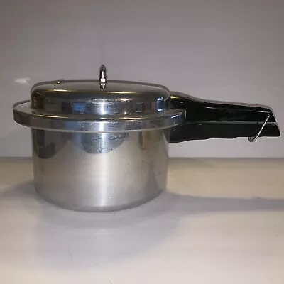 Vintage Mirro Matic Pressure Cooker 4 Qt No Jiggler Needs Gasket Guc • $31.30