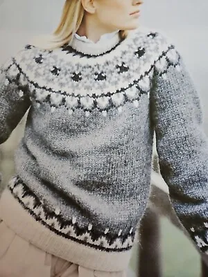 Alafoss Of Iceland Knitting Pattern Booklet • £2.50