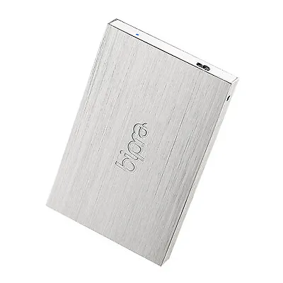 Bipra 100GB 2.5 Inch USB 3.0 Mac Edition Slim External Hard Drive - Silver • £34.49