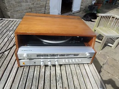 £75 • Buy Fidelity UA1 Vintage Radio, Record Player, Garrard SP25 MKIII Deck. Needs Stylus