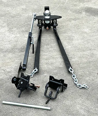 Trailer Weight Distribution Hitch System W/Sway Control 6  Drop Raise Tow Hitch • $309.99