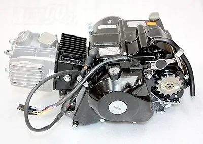 125cc Kick Electric Start Semi-Auto 4 Gears Engine PIT PRO Dirt Bike Drift Karts • $325.62