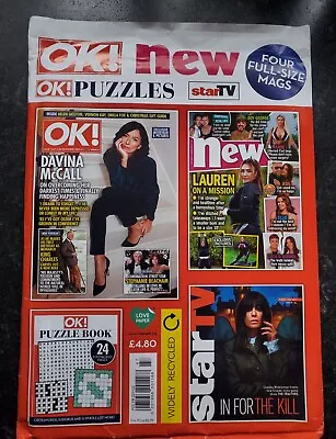 Ok! Weekly & New Magazine Bumper 28th Nov 2022 The Traitors Claudia  Winkleman • £12