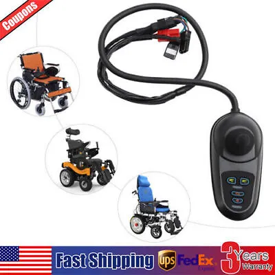 Universal Rocker 24V DC 4 Key Wheelchair Joystick Controller Electric Mobility • $85