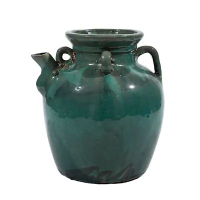 Vintage Green Oil Pot Small • $118.80