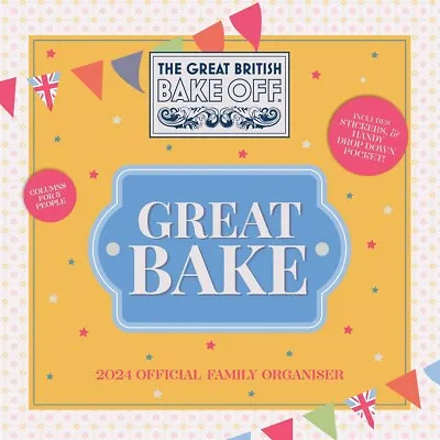 The Great British Bake Off Family Organiser 2024 - Entertainment - Month To View • £8.48