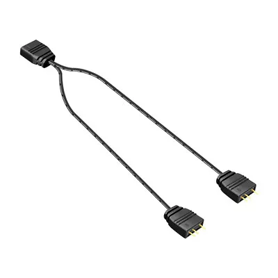 COOLMOON 5V 3 Pin Computer Cooling Fan Cable HUB Extension Line For Mainboard UK • £4.59