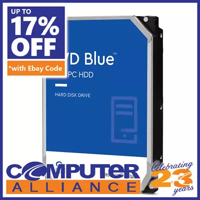 8TB WD 3.5  5640rpm SATA 6Gb/s Blue HDD WD80EAZZ • $299