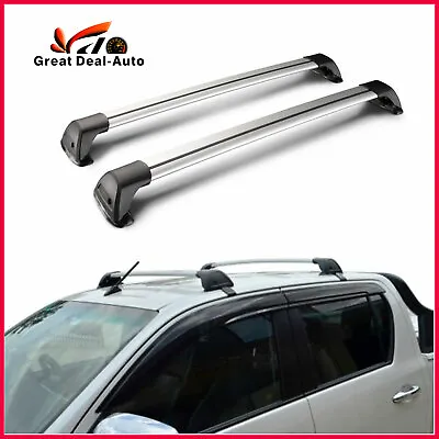 Aluminum Roof Rack Cross Bar Suit  Ford Ranger XL 4x2 PK PJ Dual Cab 2007-2011 • $155.64