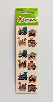 Vintage SandyLion Stickers Prismatic Zoo Animals Circus Train Sealed • $7.19