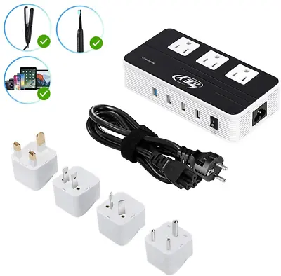 230W Step Down 220V To 110V Voltage Converter Travel Adapter For Europe AU UK • $39.59