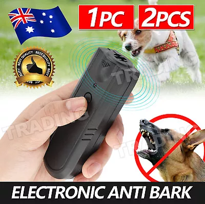 Electronic Anti Bark Device Repeller Trainer Ultrasonic Dog Barking Control Stop • $9.95