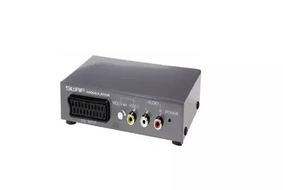 SLX 27851R RF Modulator  FOR DVD/CCTV ETC UHF Mini RF • £34.99