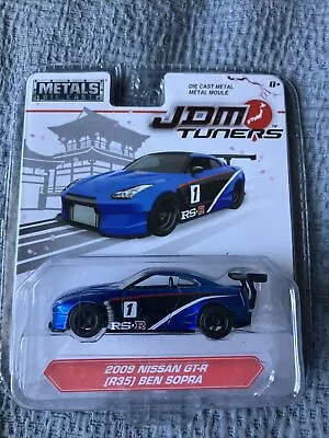 2017 Jada JDM Tuners 2008 Nissan GT-R (R35) Ben Sopra 1:64 Metals Diecast MOC • $8.98