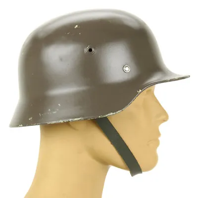 Original Finnish M40/55 WWII Type Steel Helmet Made By Germany 58cm US 7 1/4 • $79.95