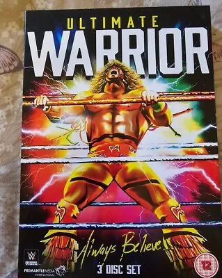 WWF Ultimate Warrior Always Belive 3 Disc Set • £4
