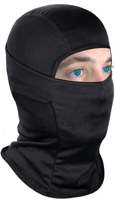 $8.55 • Buy Balaclava Face Mask UV Protection Ski Sun Hood Tactical Masks For Men Women BLK