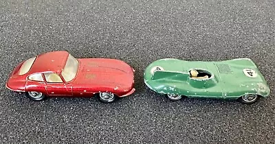 1957 Lesney Matchbox #41 D-Type Jaguar Green & Red E Type Made In England Lot X2 • $44.95