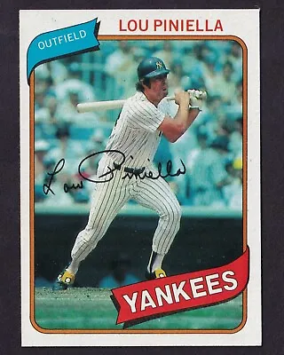 1980 Topps Baseball - You Pick #'s 1 - #200 Nmmt + Free Fast Shipping!! • $2