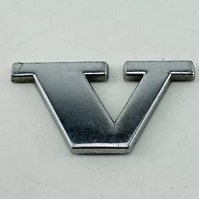 98-00 Volvo V70 Emblem Logo Letter Badge Trunk Gate Hatch Rear Chrome OEM C65V-2 • $10