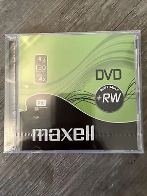 Maxell Dvd+RW 4.7GB • £3