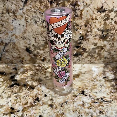 Ed Hardy  Love Kills Slowly  Full Perfume Bottle 3.4 Fl Oz (Shelf 2) • $25