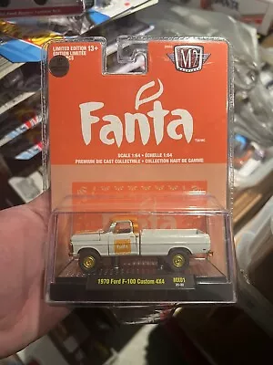 2021 1/64 M2 Machines Coca Cola Fanta 1970 Ford F-100 Custom 4x4 CHASE 1 Of 750 • $19.99